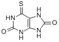 CAS#: 2002-60-0， 6-Sulfanylidene-7,9-Dihydro-3H-Purine-2,8-Dione