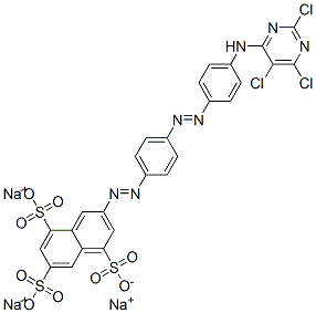 CAS#: 20025-74-5， Trisodium 3-[[4-[[4-[(2,5,6-Trichloropyrimidin-4-Yl)Amino]Phenyl]Azo]Phenyl]Azo]Naphthalene-1,5,7-Trisulphonate