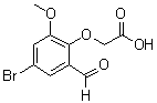 CAS#: 20037-38-1， (4-Bromo-2-Formyl-6-Methoxyphenoxy)Acetic Acid