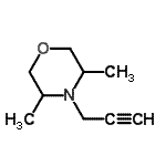 CAS#: 201161-75-3， 3,5-Dimethyl-4-(2-Propyn-1-Yl)Morpholine