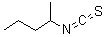 structure of CAS# 201224-94-4, 2-Isothiocyanatopentane;2-Isothiocyanatopentane #;2-Pentane isothiocyanate;2-Pentyl Isothiocyanate