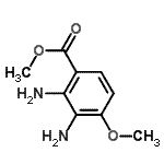 CAS#: 201287-70-9， Methyl 2,3-Diamino-4-Methoxybenzoate