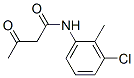 结构式 CAS# 20139-54-2, N-(3-氯邻甲苯基)-3-氧代丁酰胺