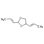 CAS#: 20156-18-7， 2,4-Di[(1E)-1-Propen-1-Yl]-1,3-Dioxolane