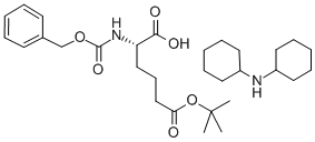 structure of CAS# 201668-30-6, N-alpha-Carbobenzoxy-L-alpha-Aminoadipic Acid delta-tert-Butyl Ester Dicyclohexylamine Salt;Z-L-ALPHA-AMINOADIPIC ACID-DELTA-T-BUTYL ESTER DCHA;Z-L-Α-Aminoadipic  Acid-Δ-T-Butyl  Esterdcha;Z-L-Α-Aminoadipic Acid-D-T-Butyl Ester·DCHA
