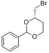structure of CAS# 201743-52-4, (4S)-4-(Bromomethyl)-2-Phenyl-1,3-Dioxane;Zinc02581375;St5405688