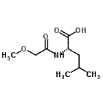 CAS 登录号：201870-78-2， N-(甲氧基乙酰基)-L-亮氨酸