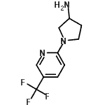 CAS#: 202267-08-1， 1-[5-(Trifluoromethyl)-2-Pyridinyl]-3-Pyrrolidinamine