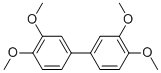 structure of CAS# 2026-27-9, 4-(3,4-Dimethoxyphenyl)-1,2-Dimethoxybenzene;4-(3,4-Dimethoxyphenyl)-1,2-Dimethoxy-Benzene;Nsc105649;Nciopen2_007274
