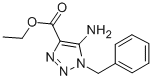 structure of CAS# 20271-33-4, Ethyl 5-Amino-1-Benzyl-1H-1,2,3-Triazole-4-Carboxylate;5-Amino-1-(Phenylmethyl)-4-Triazolecarboxylic Acid Ethyl Ester;5-Amino-1-(Benzyl)Triazole-4-Carboxylic Acid Ethyl Ester;Ethyl 5-Amino-1-(Phenylmethyl)-1,2,3-Triazole-4-Carboxylate