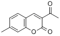 structure of CAS# 20280-93-7, 3-Acetyl-7-Methyl-2H-Chromen-2-One;3-Acetyl-7-Methyl-Chromen-2-One;3-Acetyl-7-Methyl-2-Chromenone;3-Acetyl-7-Methyl-Coumarin