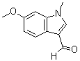 structure of CAS# 202807-44-1, 6-Methoxy-1-Methyl-1H-Indole-3-Carbaldehyde;6-Methoxy-1-methyl-1H-indole-3-carbaldehyde;6-Methoxy-1-methyl-1H-indole-3-carboxaldehyde;6-methoxy-1-methylindole-3-carbaldehyde