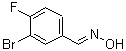 structure of CAS# 202865-63-2, (E)-1-(3-Bromo-4-Fluorophenyl)-N-Hydroxymethanimine;(3-bromo-4-fluorophenyl)(hydroxyimino)methane;3-Bromo-4-fluorobenzaldoxime