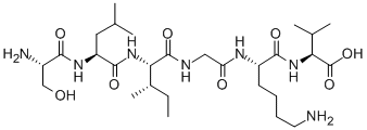 CAS#: 202933-49-1， L-Seryl-L-Leucyl-L-Isoleucylglycyl-L-Lysyl-L-Valine