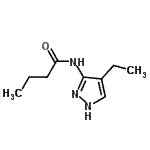 CAS#: 203061-98-7， N-(4-Ethyl-1H-Pyrazol-3-Yl)Butanamide
