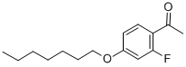 CAS#: 203066-88-0， 1-[2-Fluoro-4-(Heptyloxy)Phenyl]-Ethanone