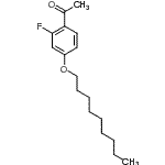 CAS#: 203066-95-9， 1-[2-Fluoro-4-(Nonyloxy)Phenyl]Ethanone