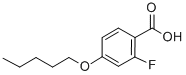 CAS#: 203067-01-0， 2-Fluoro-4-(Pentyloxy)-Benzoic Acid