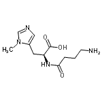 CAS#: 20314-38-9， N-(4-Aminobutanoyl)-3-Methyl-L-Histidine