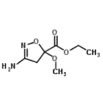 CAS#: 203586-96-3， Ethyl 3-Amino-5-Methoxy-4,5-Dihydro-1,2-Oxazole-5-Carboxylate