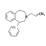 CAS#: 20361-31-3， 3-Allyl-1-Phenyl-2,3,4,5-Tetrahydro-1H-3-Benzazepine