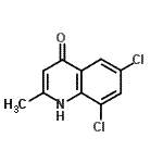 CAS#: 203626-49-7， 6,8-Dichloro-2-Methyl-4(1H)-Quinolinone