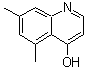 structure of CAS# 203626-56-6, 5,7-Dimethyl-4-Quinolinol;5,7-Dimethyl-4-quinolinol;5,7-Dimethyl-quinolin-4-ol;Dimethylhydroxyquinolinec