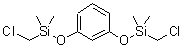 CAS#: 203785-58-4， [1,3-Phenylenebis(Oxy)]Bis[(Chloromethyl)(Dimethyl)Silane]