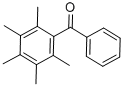 structure of CAS# 20386-33-8, (Pentamethylphenyl)Phenyl-Methanone;(2,3,4,5,6-Pentamethylphenyl)-Phenyl-Methanone;Cds1_000302;Divk1c_001342