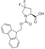 CAS#: 203866-21-1， (2S)-4,4-Difluoro-1,2-Pyrrolidinedicarboxylic Acid 1-(9H-Fluoren-9-Ylmethyl) Ester