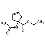 CAS#: 204058-12-8， Ethyl 1-Acetamido-3-Cyclopentene-1-Carboxylate