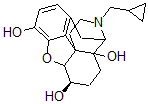 structure of CAS# 20410-98-4, 6alpha-Naltrexol;Morphinan-3,6Alpha,14-Triol, 17-(Cyclopropylmethyl)-4,5Alpha-Epoxy-