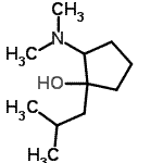 CAS#: 20412-75-3， 2-(Dimethylamino)-1-isobutylcyclopentanol
