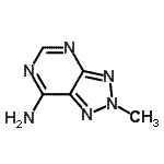 CAS#: 20420-90-0， 2-Methyl-2H-[1,2,3]Triazolo[4,5-d]Pyrimidin-7-Amine
