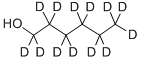 structure of CAS# 204244-84-8, 1-Hexan-1,1,2,2,3,3,4,4,5,5,6,6,6-D13-Ol