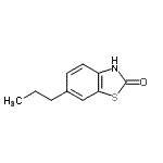 CAS#: 204644-44-0， 6-Propyl-1,3-Benzothiazol-2-Ol