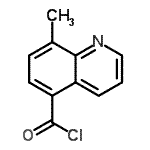 CAS#: 204783-04-0， 8-Methyl-5-Quinolinecarbonyl Chloride