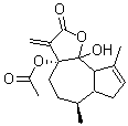 CAS#: 20482-33-1， (3aR)-3a,4,5,6,6abeta,7,9abeta,9balpha-Octahydro-4beta-Acetoxy-6,9-Dimethyl-6beta-Hydroxy-3-Methyleneazuleno[4,5-b]Furan-2(3H)-One