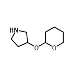 CAS#: 204973-53-5， 3-(Tetrahydro-2H-Pyran-2-Yloxy)Pyrrolidine
