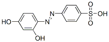 CAS 登录号：2050-34-2， 4-[(2Z)-2-(2-羟基-4-氧代-1-环己-2,5-二烯亚基)肼基]苯磺酸