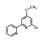 CAS#: 205052-93-3， 6-Bromo-4-Methoxy-2,2'-Bipyridine