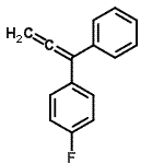 CAS#: 205108-04-9， 1-Fluoro-4-(1-Phenylpropadienyl)Benzene