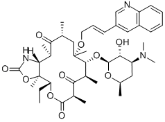 CAS#: 205110-48-1， Cethromycin