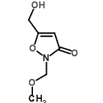CAS 登录号：205115-40-8， 5-(羟基甲基)-2-(甲氧基甲基)-1,2-恶唑-3(2H)-酮