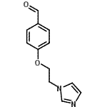 CAS#: 205371-43-3， 4-[2-(1H-Imidazol-1-Yl)Ethoxy]Benzaldehyde