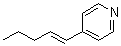 CAS#: 2057-36-5， 4-[(1E)-1-Penten-1-Yl]Pyridine
