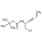 CAS#: 205824-63-1， 2-Methyl-2-Propanyl (1-Hydroxy-5-Hexen-3-Yn-2-Yl)Carbamate