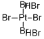 structure of CAS# 20596-34-3, Hydrogen Hexabromo-Platinate;Dihydrogen Hexabromoplatinate;Hexabromoplatinic Acid(Iv)