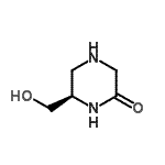 CAS#: 205993-33-5， (6R)-6-(Hydroxymethyl)-2-Piperazinone