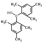 结构式 CAS# 20631-84-9, 二均三甲苯基硼酸